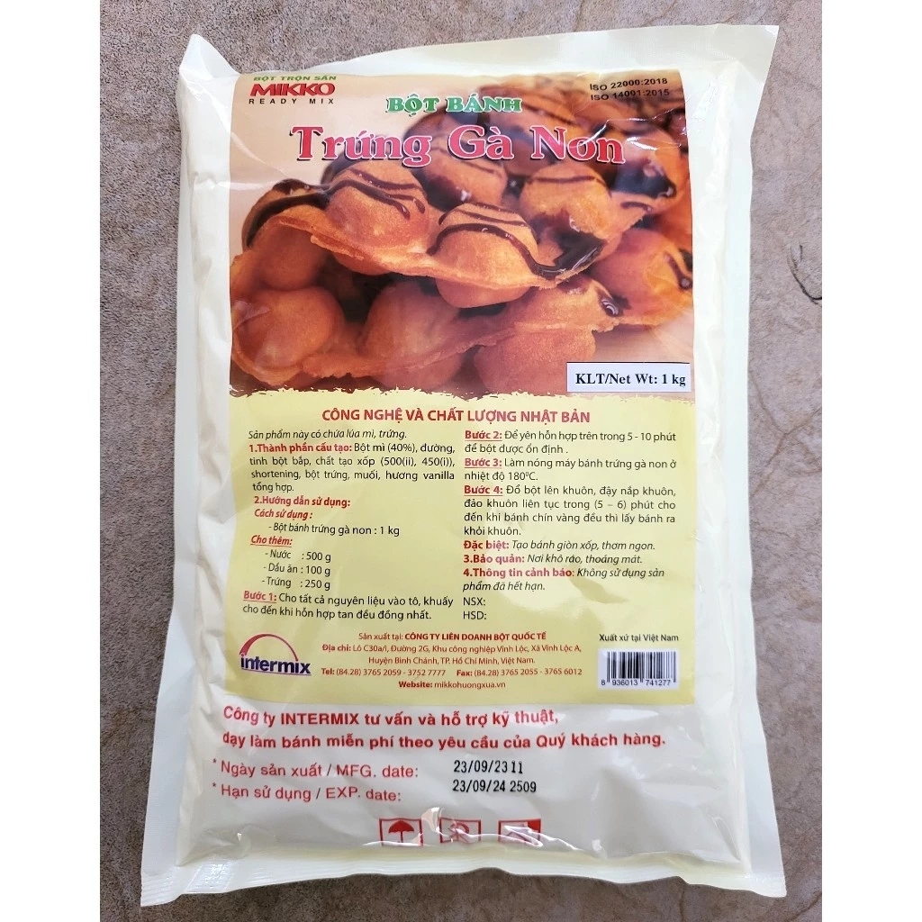 BỘT BÁNH TRỨNG GÀ NON