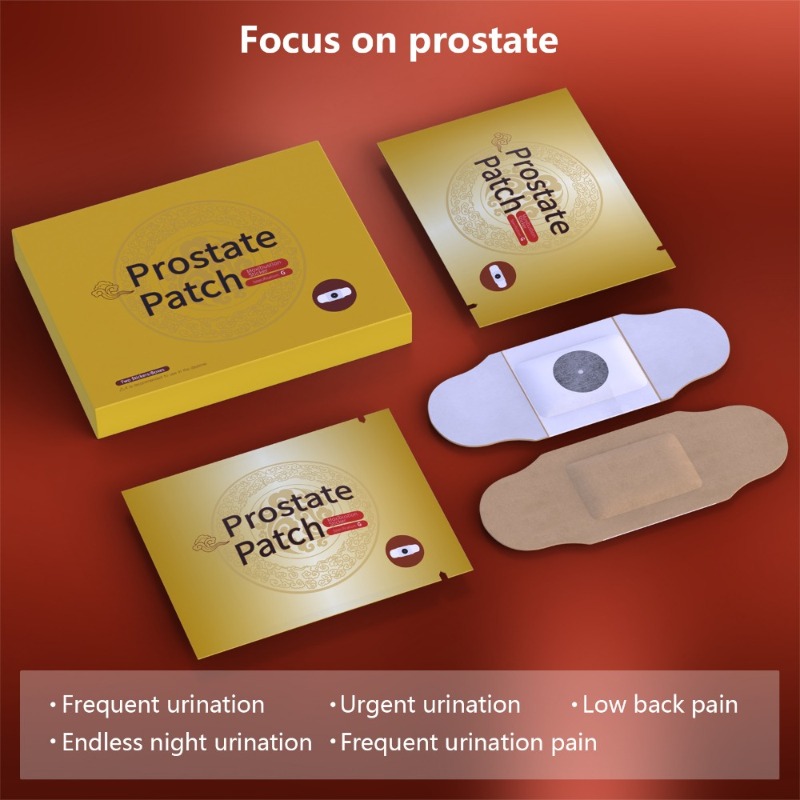 2pcs/box Prostate Patch Chinese Herbal Prostate Patches Heating for Chronic prostatitis Frequent Urination Enlarged Prostate ราคา 199 บาท*ส่งฟรี