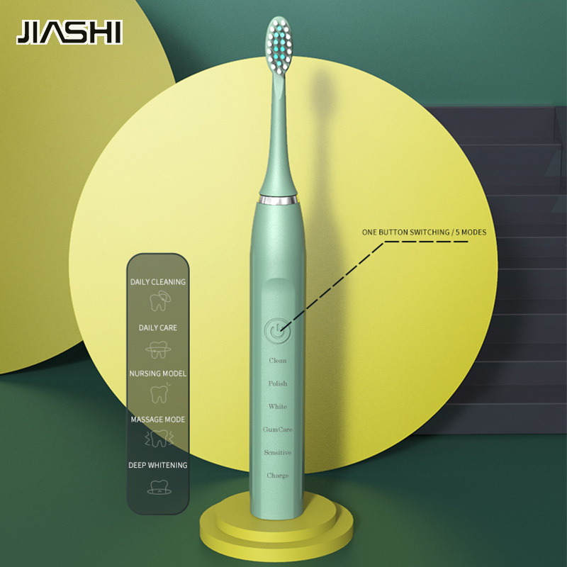 JIASHI Waterproof electric toothbrush rechargeable adult electric