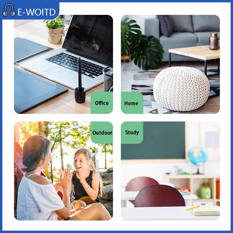 【E-WOITD】 พัดลมมือถือขนาดเล็กชาร์จไฟได้ USB เครื่องทำความเย็นพกพาพลาสติกน้ำหนักเบาสำหรับสำนักงานการศึกษาการเดินทางและการใช้งานกลางแจ้ง ราคา 46 บาท*ส่งฟรี