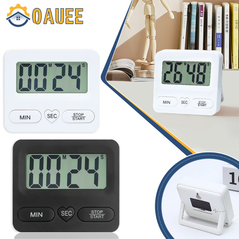 Màn hình lớn điện tử đồng hồ hẹn giờ Bếp Màn Hình LCD Đồng hồ bấm giờ điện tử dương âm nướng hẹn giờ nhắc nhở thời gian báo động lớn lớn