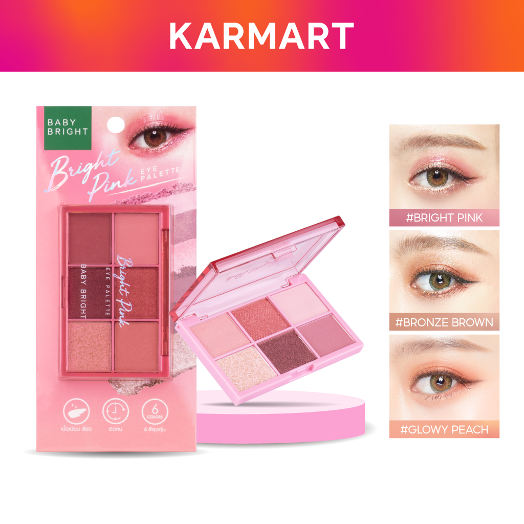 Bảng phấn mắt baby bright eye palette 0.7g