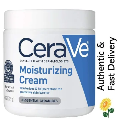 [SG] CeraVe Moisturizing Cream 539g, Eczema & Sensitive