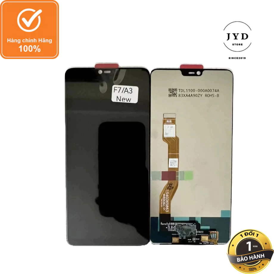 Màn hình oppo f7/a3 new linh kiện tặng bộ tháo lắp