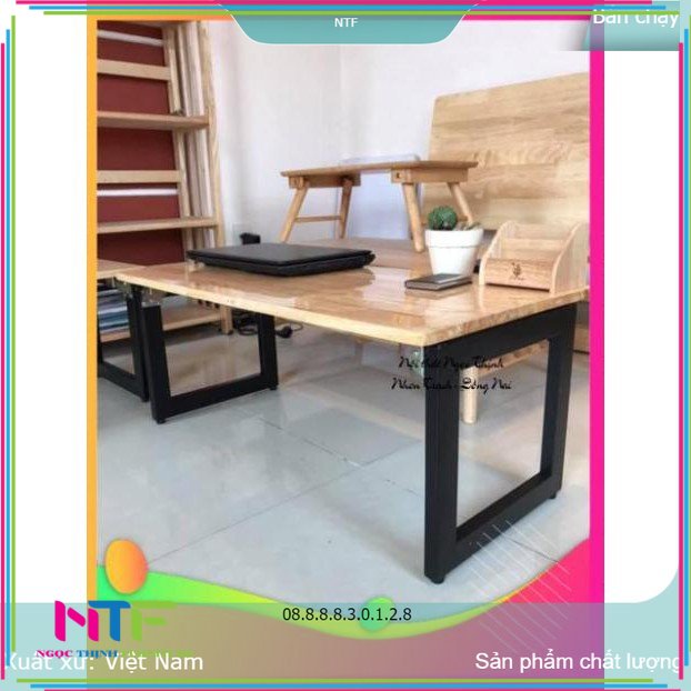 Bàn làm việc ngồi bệt, phù hợp trà sữa, bàn cà phê, bàn ăn học sinh BLV-50X120