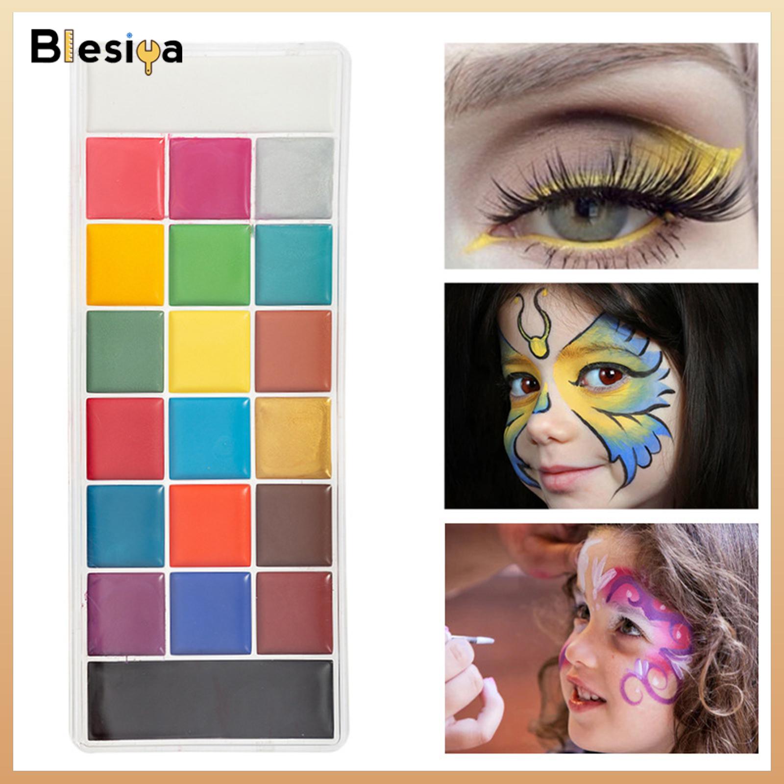 Blesiya Face Body Paint Painting Palette Face Painting for Halloween