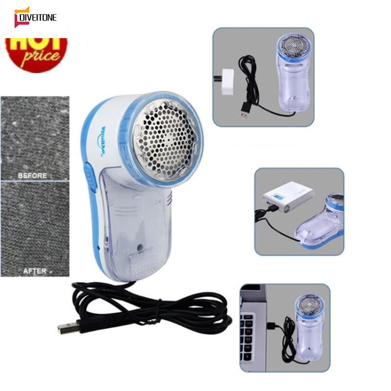 เครื่องตัดขนผ้า รุ่น Lint Remover USB Type ขุยผ้ากำจัดขนบนเสื้อผ้า ขน ขุย เคลียร์ เห็นผลชัดเจน เหมือนได้เสื้อผ้าใหม่ ราคา 75 บาท*ส่งฟรี