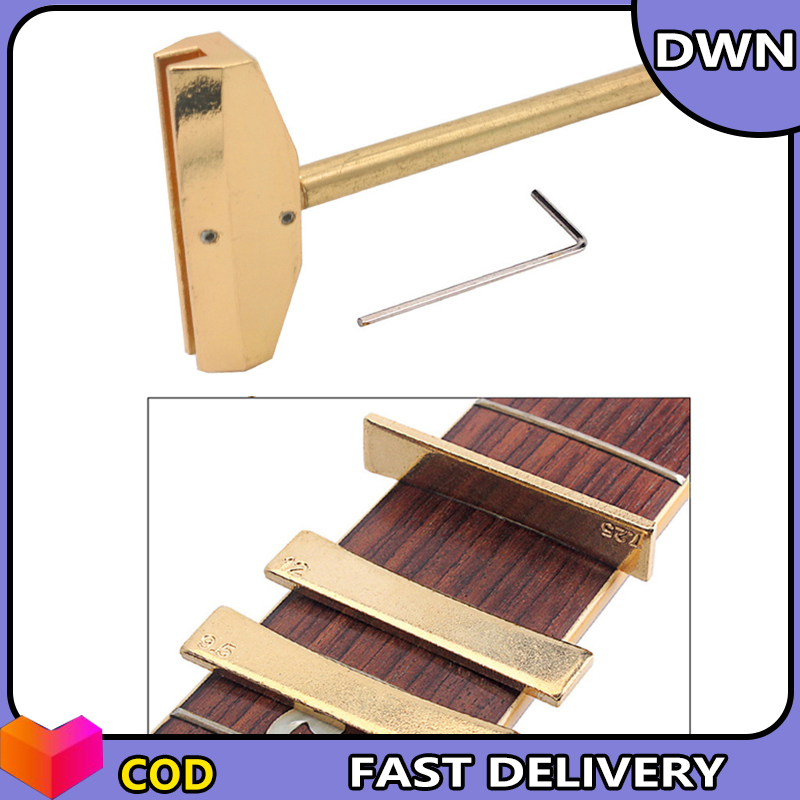 4 chiếc guitar điện sửa chữa vật cố Kit băn khoăn Báo Chí caul Fingerboard cách nhấn công cụ với điều chỉnh cờ lê