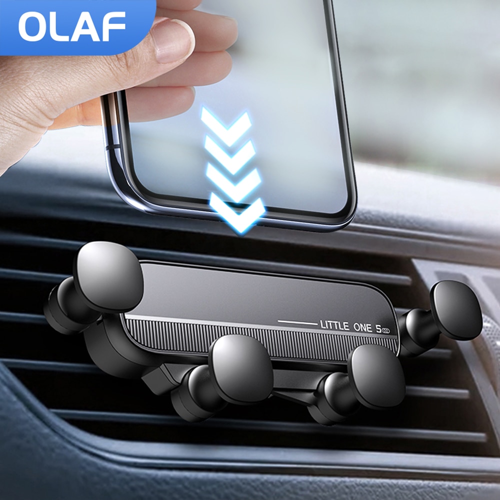 Olaf Gravity Car Phone Holder Air Vent Clip Mount Mobile Cell Phone Stand