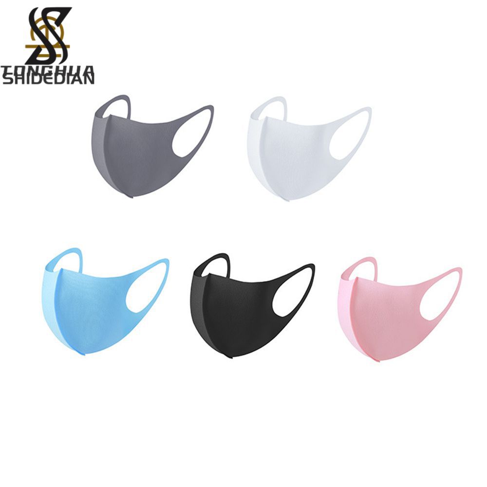 SHIDEDIAN หน้ากากผ้าไหมน้ำแข็งดัดแปลงรูปหน้าให้ความรู้สึกเย็นหน้ากากและอุปกรณ์เสริมหน้ากาก UV ค่อนข้างกว้างและหน้ากากกันแดดสามมิติหน้ากาก ราคา  4 บาท*ส่งฟรี