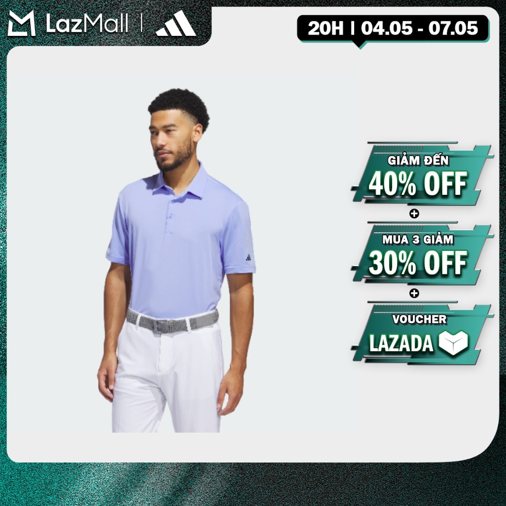 [20H 4.5-2H 5.5-MUA 3 GIẢM 30%] adidas Đánh gôn Áo Polo Trơn Ultimate365 Nam Màu xanh da trời IX4322