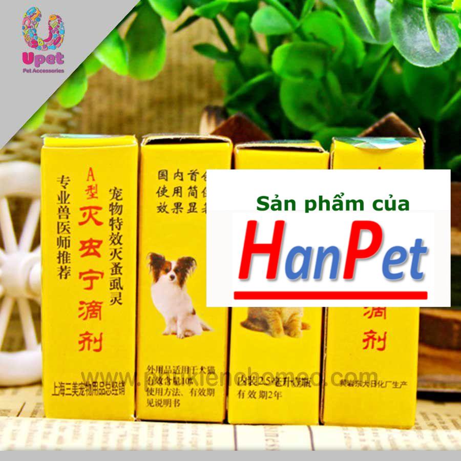 Hanpet - Miễn phí >129k - SP 464 - Thuôc nhỏ gáy chó mèo ( 4711620) (hongkong)- HP10837TC
