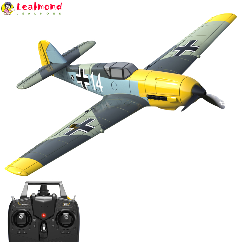 LEAL BF109 RC Airplane 2.4G EPP Foam Remote Control Aircraft Fixed-wing Glider RC Plane Drone Toys Gifts For Boys ราคา 2,277 บาท*ส่งฟรี