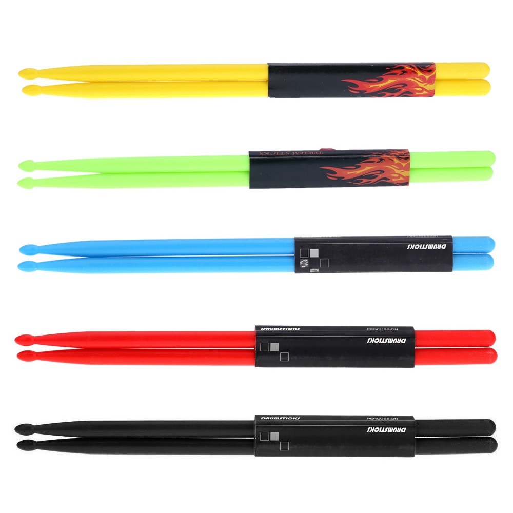 Cặp 5A Dùi Trống dính Nylon cho Bộ trống nhẹ chuyên nghiệp