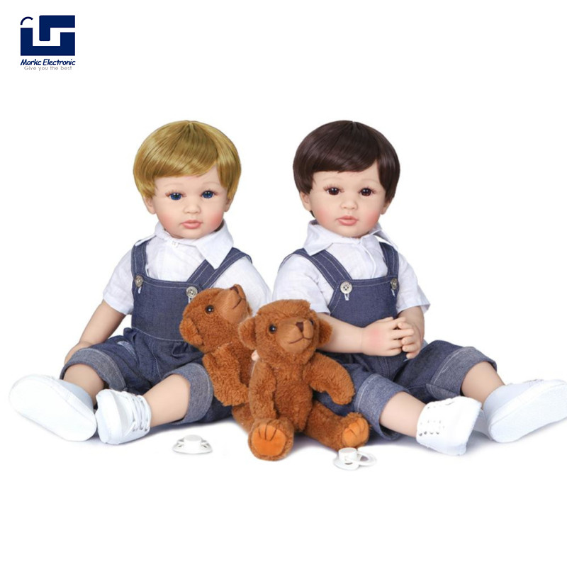 New Year Gift【clearance】New Year Gift【clearance】55CM Simulate Silicone Doll +Plush Toy + Pacifier + Bottle Set for Kids ราคา 2,467 บาท*ส่งฟรี