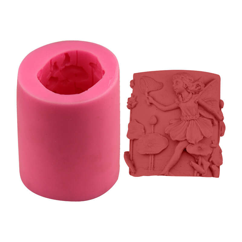 Atli Store Cake baking and sugar flipping mold for girls, butterfly catching, shaped handmade soap crafts, candles, silicone