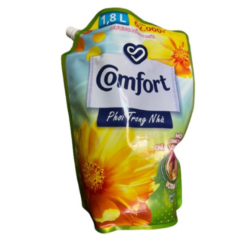 comfort phơi trong nhà xả vải.nước xả vải comfor