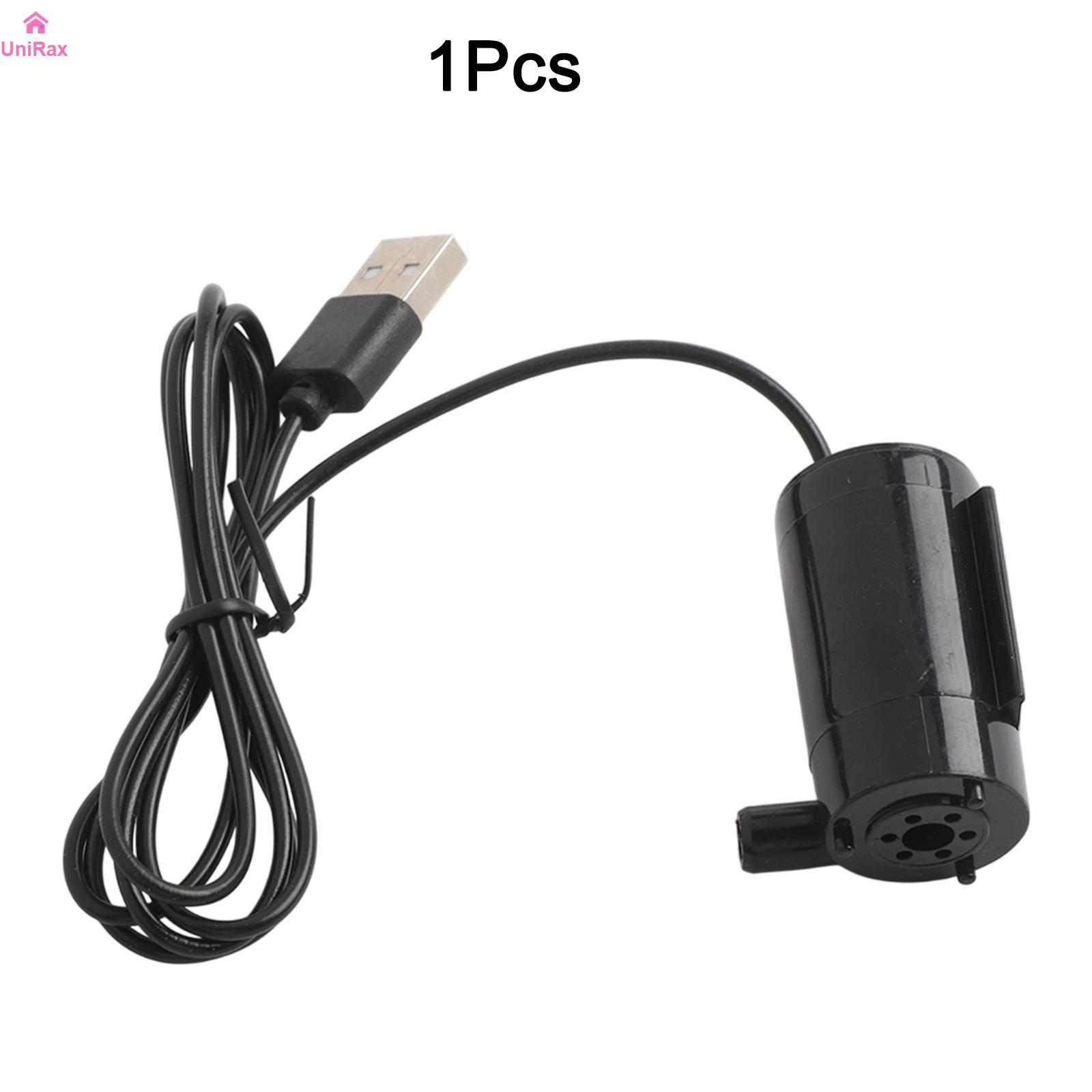 【Unirax】 Máy bơm nước USB im lặng cho công cụ đài phun nước vườn Chất lượng cao và kích thước nhỏ gọn 【hàng có sẵn】