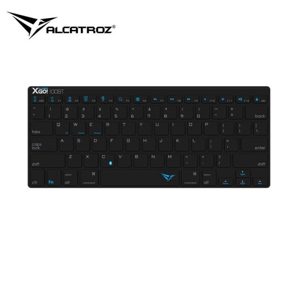 [SG Seller] Alcatroz Xplorer Go! BT 100 Ultra-Slim Portable Wireless Keyboard – Black/ White Singapore