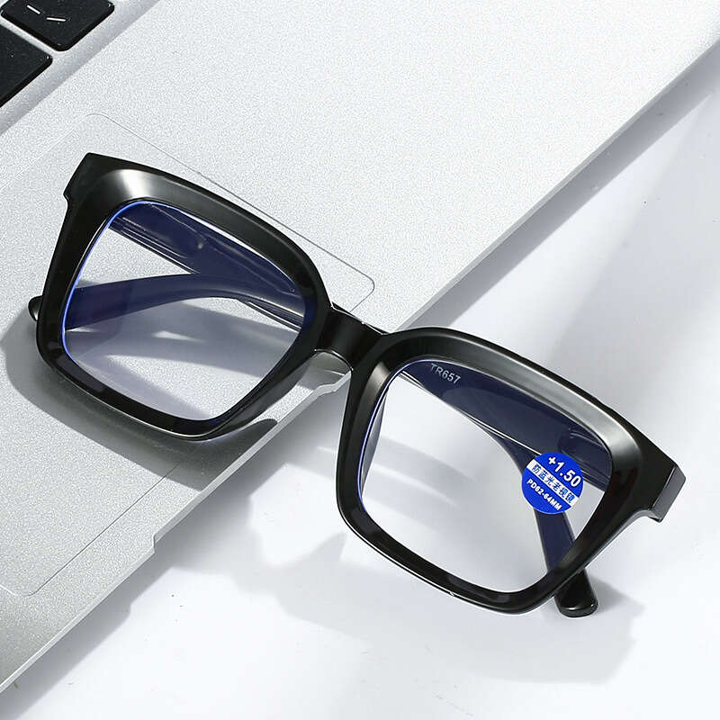 Smart Glasses New Anti-Blue Light Large Frame Anti-Fatigue For Middle-Aged Elderly Reading And Mobile Phone Eye Protection Presbya Glasses Harga  23 Ringgit*Penghantaran Percuma