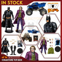 [BUNDLE] McFarlane Toys DC The Dark Knight Trilogy Batman + Joker + Batmobeast