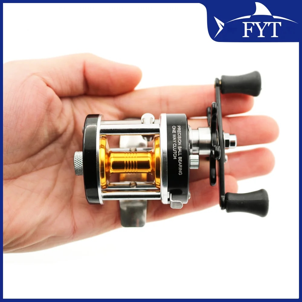 2023 New MingYang W300L Baitcasting Fishing Reel 172g 5.0:1 Left&Right Hand  Centrifugal Brake For Small Lures Cast Drum Wheel