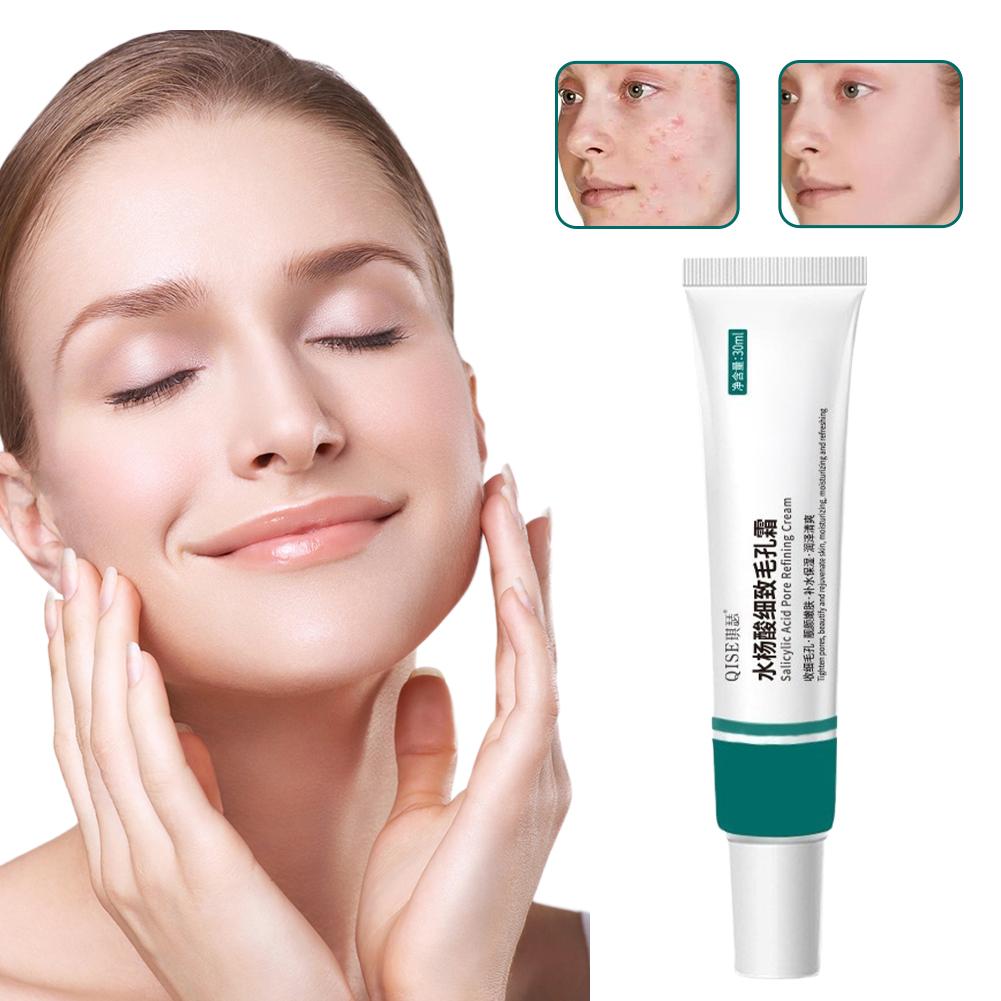 Salicylic Acid Fine Pore Cream Deep Cleansing Pore Soothing Skin Y6U5 Water Moisturizing Serum