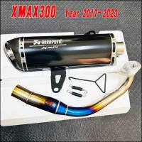 ท่อ XMAX300 ใส่ได้ทุกปี มีรูเซนเซอร์ ปลายยาว 18 นิ้ว ตรุงรุ่น