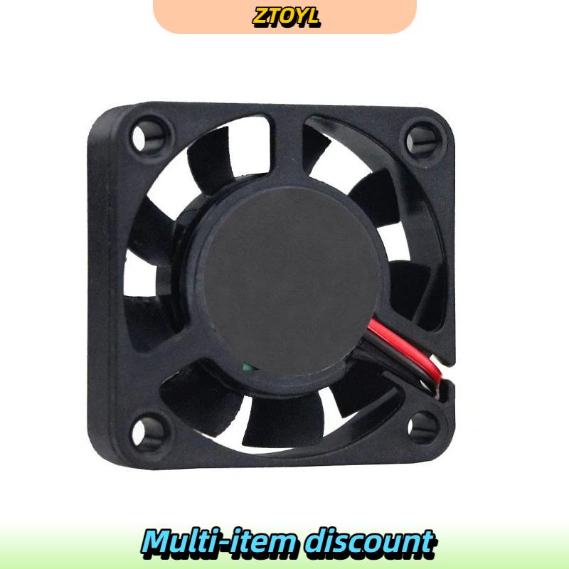 ZTOYL พัดลมระบายความร้อน1ชิ้น, พัดลม2สาย30x30x7มม. 3007 30มม. พัดลม DC 5V 12V 24V พัดลมปริ้นเตอร์3D พัดลมกราฟิกการ์ดอุปกรณ์ DIY ราคา 42 บาท*ส่งฟรี