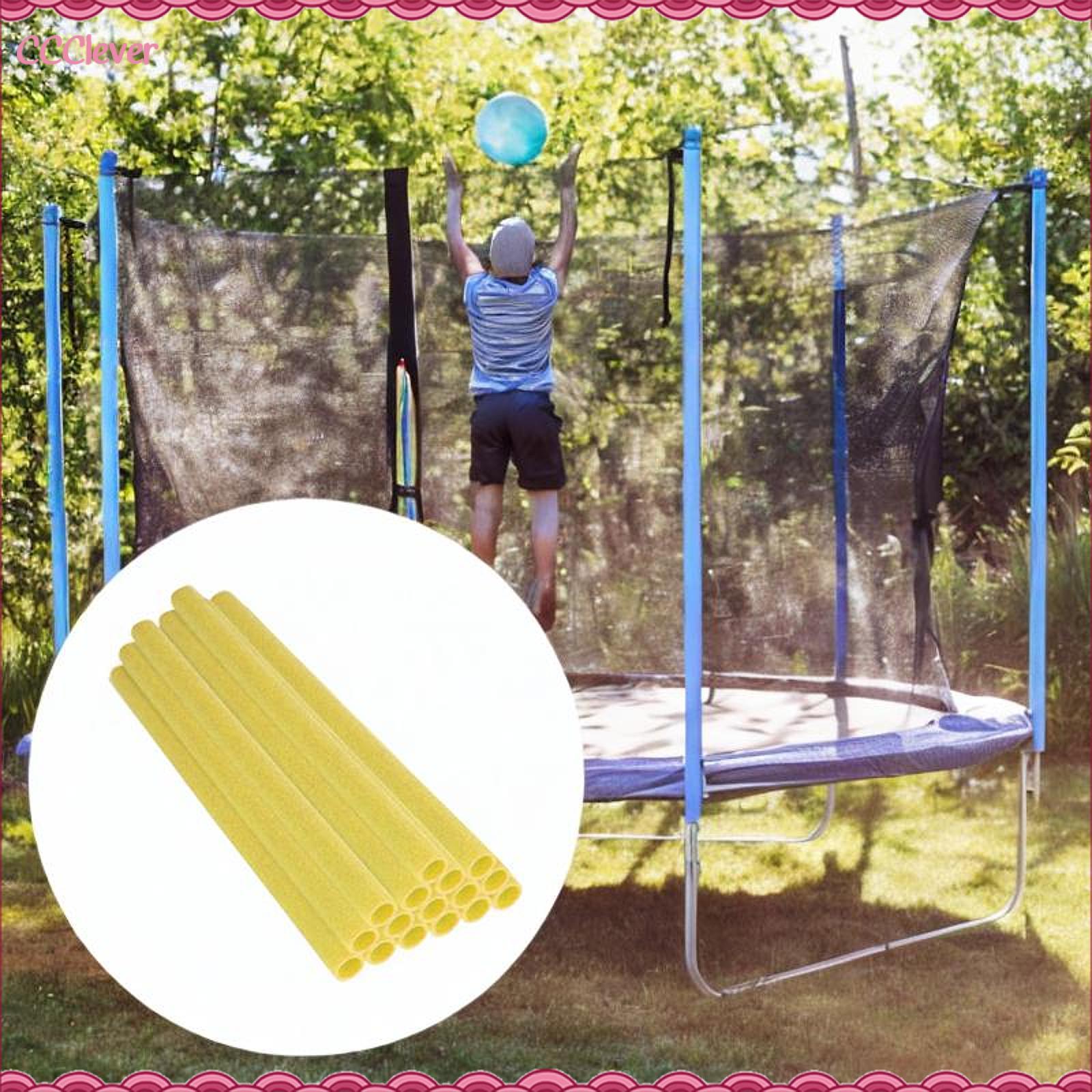 CCclever 12 miếng Trampoline cực bọt tay áo Ốp bảo vệ di động mạnh mẽ 35.4 "chiều dài trong nhà bảo vệ ngoài trời thay thế