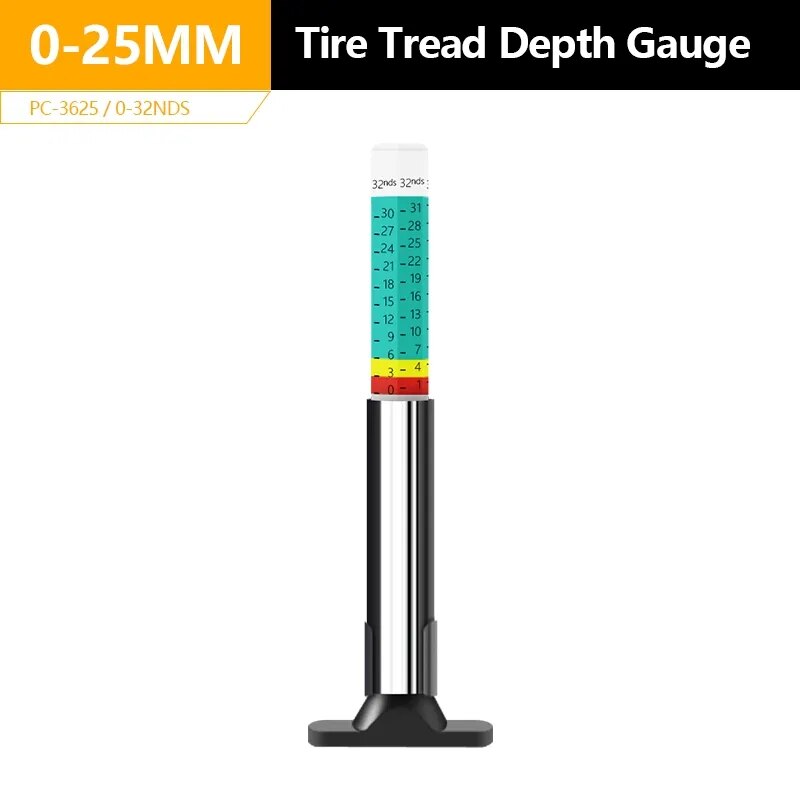 Thỏa thuận ingbont lốp xe vỏ xe Tread đo chính xác lốp xe hơi độ sâu Máy đo độ dày phát hiện xe đạp xe tải chạy bằng động cơ kiểm tra Tester Công cụ Đo