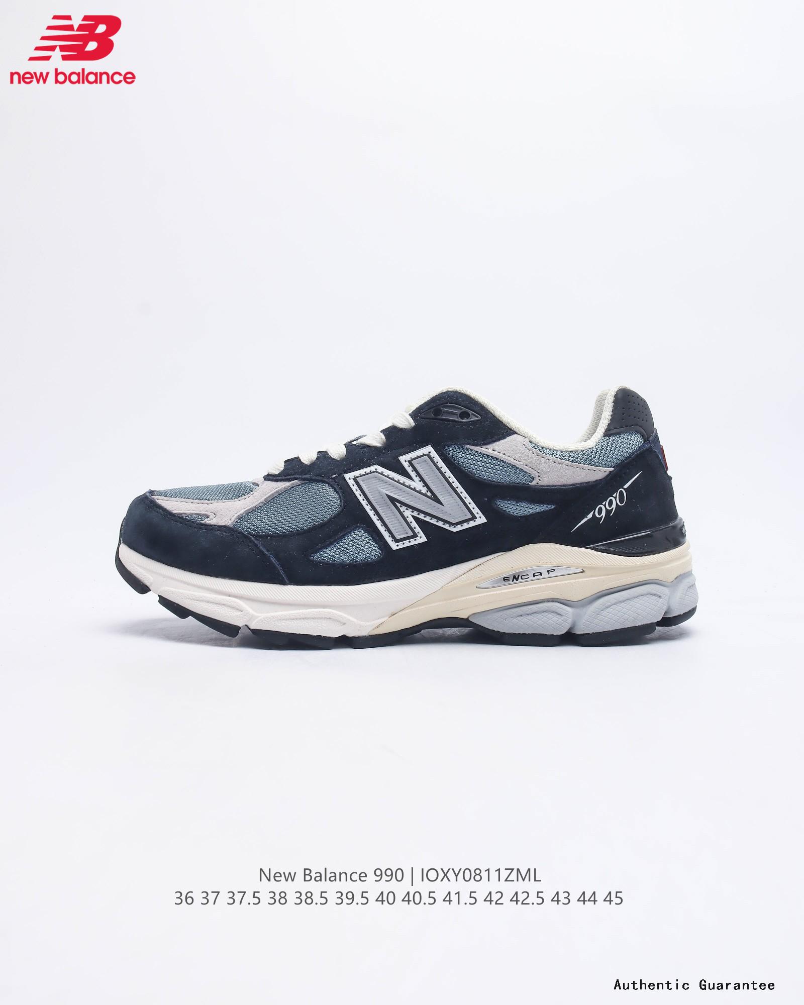 นิวบาลานซ์ New Balance NB990 V3 Series - Premium American-Made Retro Casual Shoes NB รองเท้าวิ่ง รองเท้าฟิตเนส รองเท้าเทรนนิ่ง รองเท้าวิ่งเทรล รองเท้าแตะ ราคา 6,856 บาท*ส่งฟรี