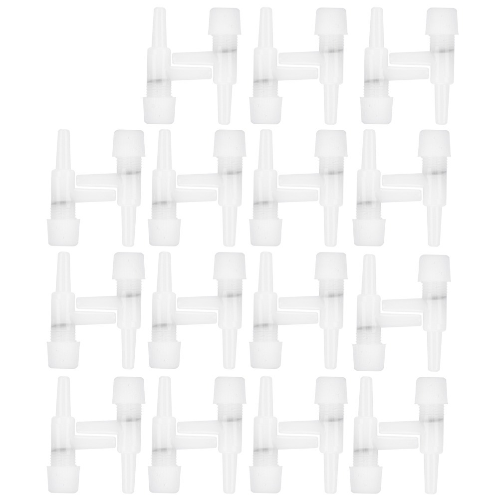 LETIGO 30PCS Set Trắng Van điều khiển không khí Có thể điều chỉnh Nhựa Bộ điều chỉnh không khí bể cá Bền bỉ Cài đặt dễ dàng Phụ kiện bể cá Bể cá - 2
