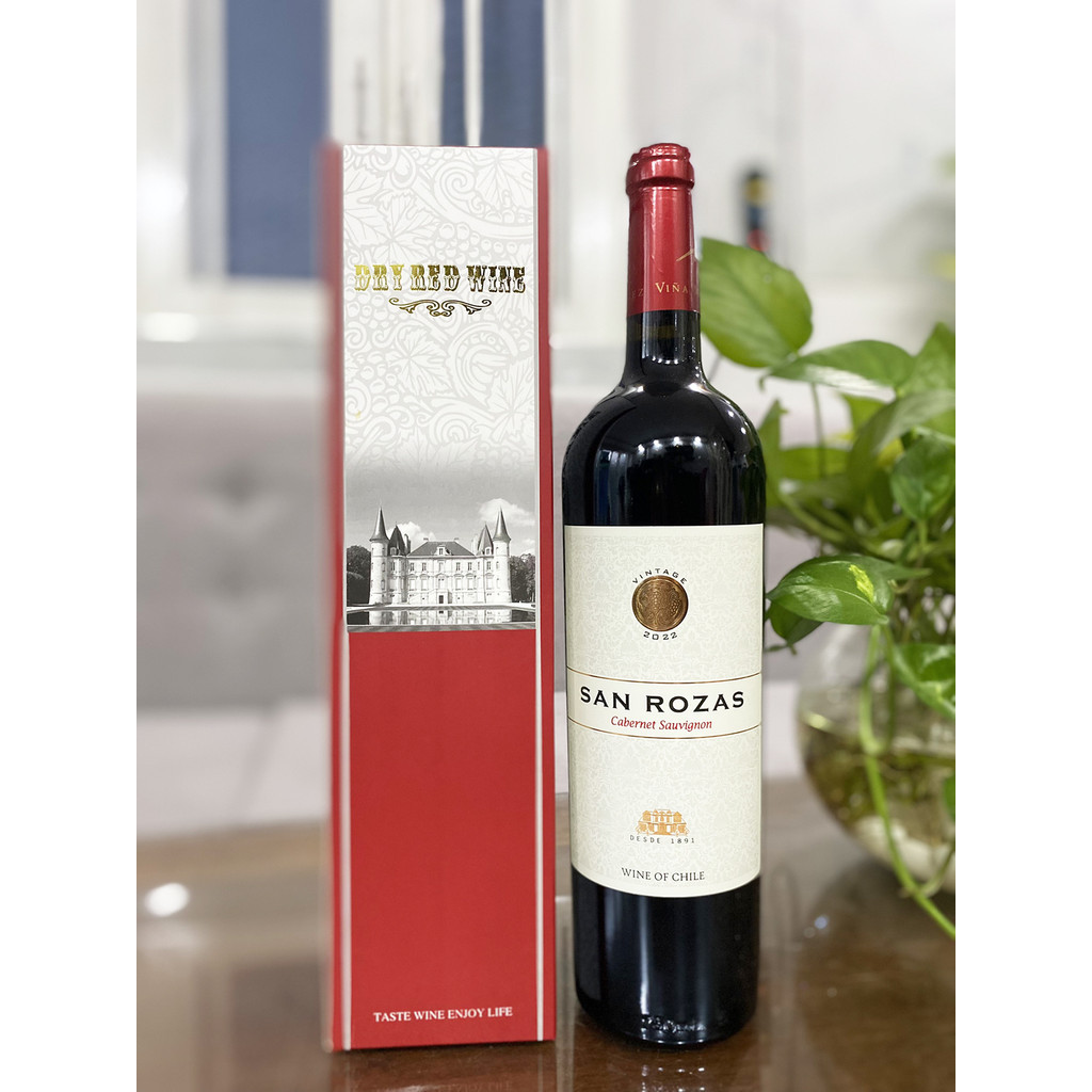 Vang Chile San Rozas 750ml nhập khẩu
