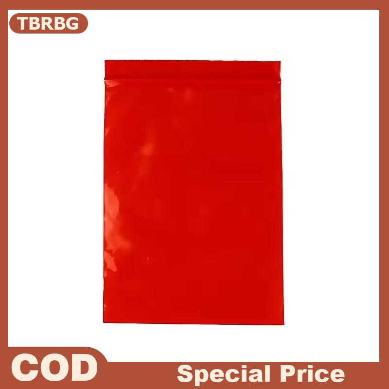 TBRBG ถุงปิดผนึกพลาสติก PE สีดำและสีขาว0.12มม. หนาถุงบรรจุภัณฑ์ปิดสนิทสีเหลืองส้ม ราคา 25 บาท*ส่งฟรี