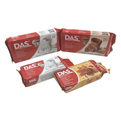 DAS Air Hardening Modelling Clay Brown/White