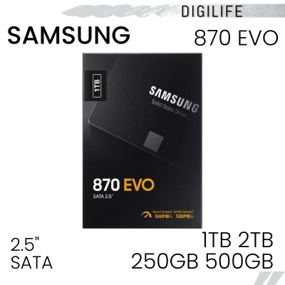 [Pre-Order] [LATEST 870 EVO] Samsung 870 EVO 2.5 SATA 250GB 500GB 1TB 2TB | Ship Next Day or by 22nd Oct