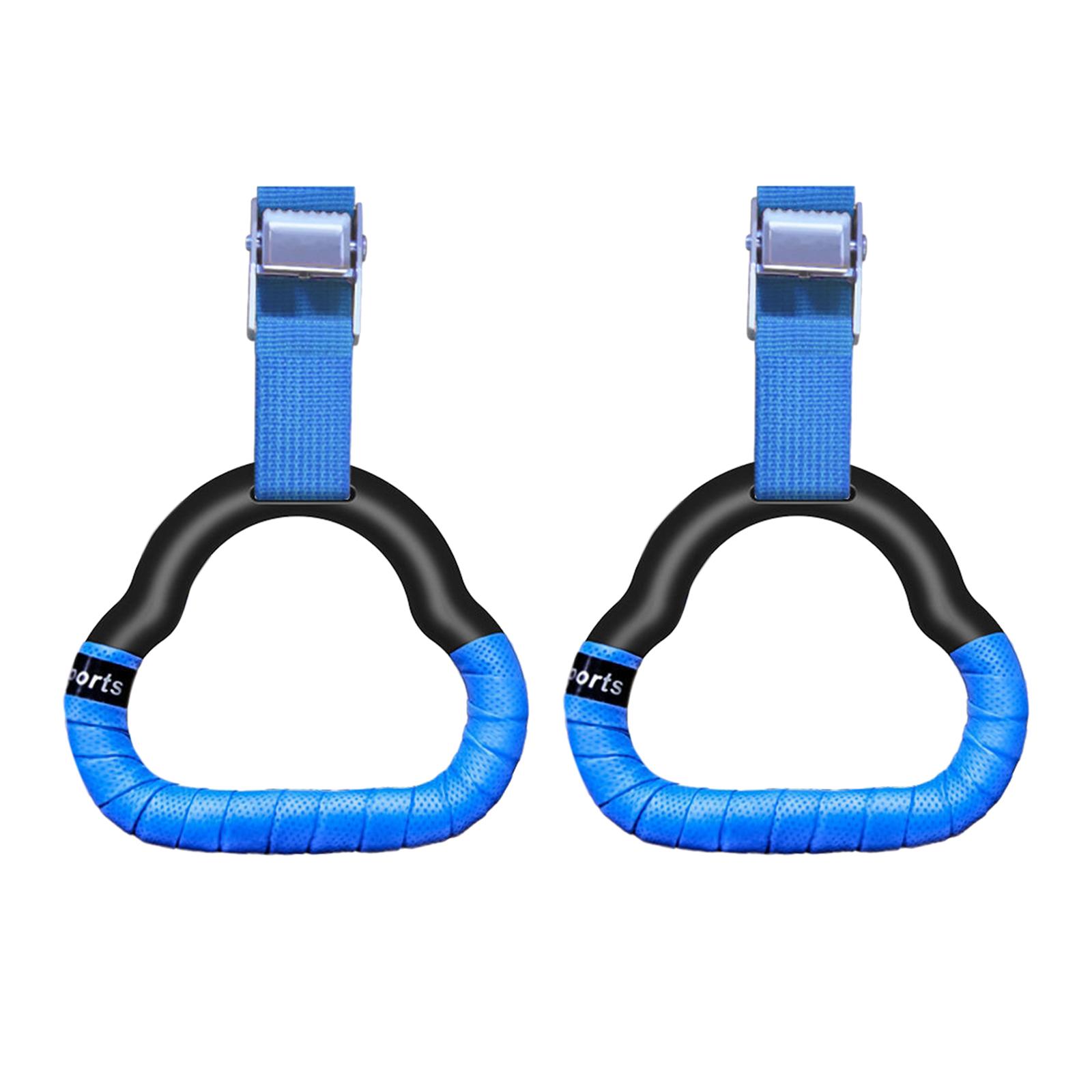 Gymnastics Rings Non Slip Home Gym Strength Training Workout Training Rings