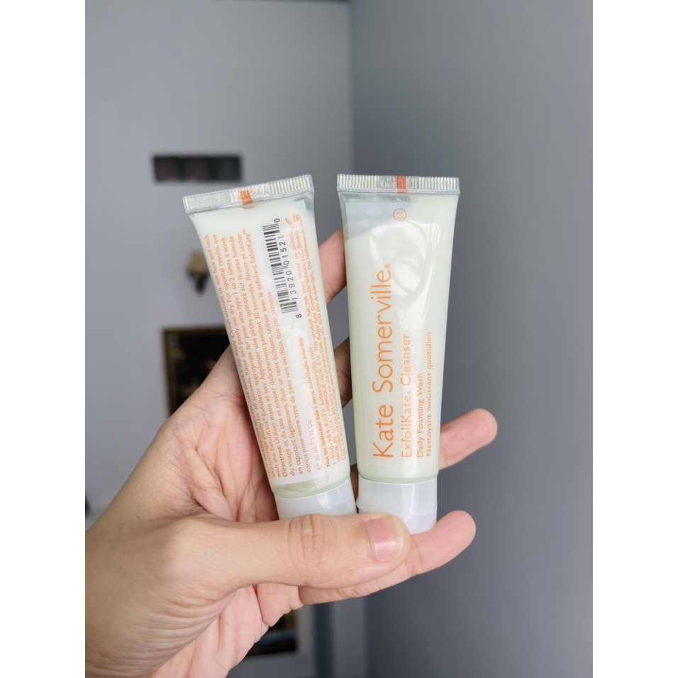 [TRAVELSIZE 30ML ] SỮA RỬA MẶT TẨY DA CHẾT KATE SOMERVILLE EXFOLIKATE DAILY FOAMING WASH  - SẢN PHẨM CHẤT LƯỢNG CAO, ĐƯỢC YÊU THÍCH SĂN ĐÓN TRÊN THỊ TRƯỜNG HIỆN NAY, HÀNG ĐẢM BẢO DÙNG SIÊU THÍCH MỜI KHÁCH YÊU TRẢI NGHIỆM