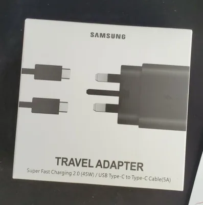 Samsung 45W (EP-TA845XBEGGB) USB C To Type C Fast Charge Charger *Local Stock*