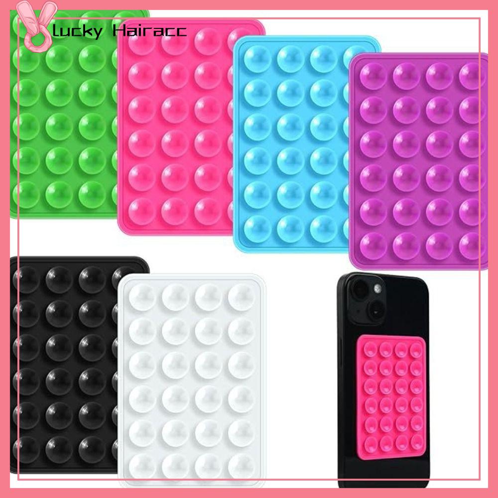 LUCKY HAIRACC Dính Miếng hút silicon Bền Giá đỡ cốc hút Miếng đệm cố định điện thoại di động Phổ thông Đa chức năng Giá đỡ điện thoại di động