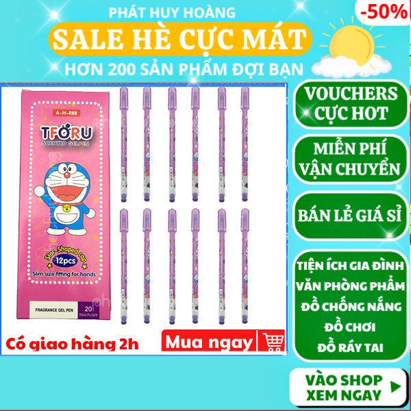 Combo 2 cây bút nước thơm mực tím mùi nho dễ chịu, giá rẻ, bút viết mực tím cute, bút thơm mực tím văn phòng phẩm, bút mực thơm ttoru cho  học sinh cấp 1, viết thơm ttoru mực tím viết đẹp, đồ dùng học tập, Phát Huy Hoàng