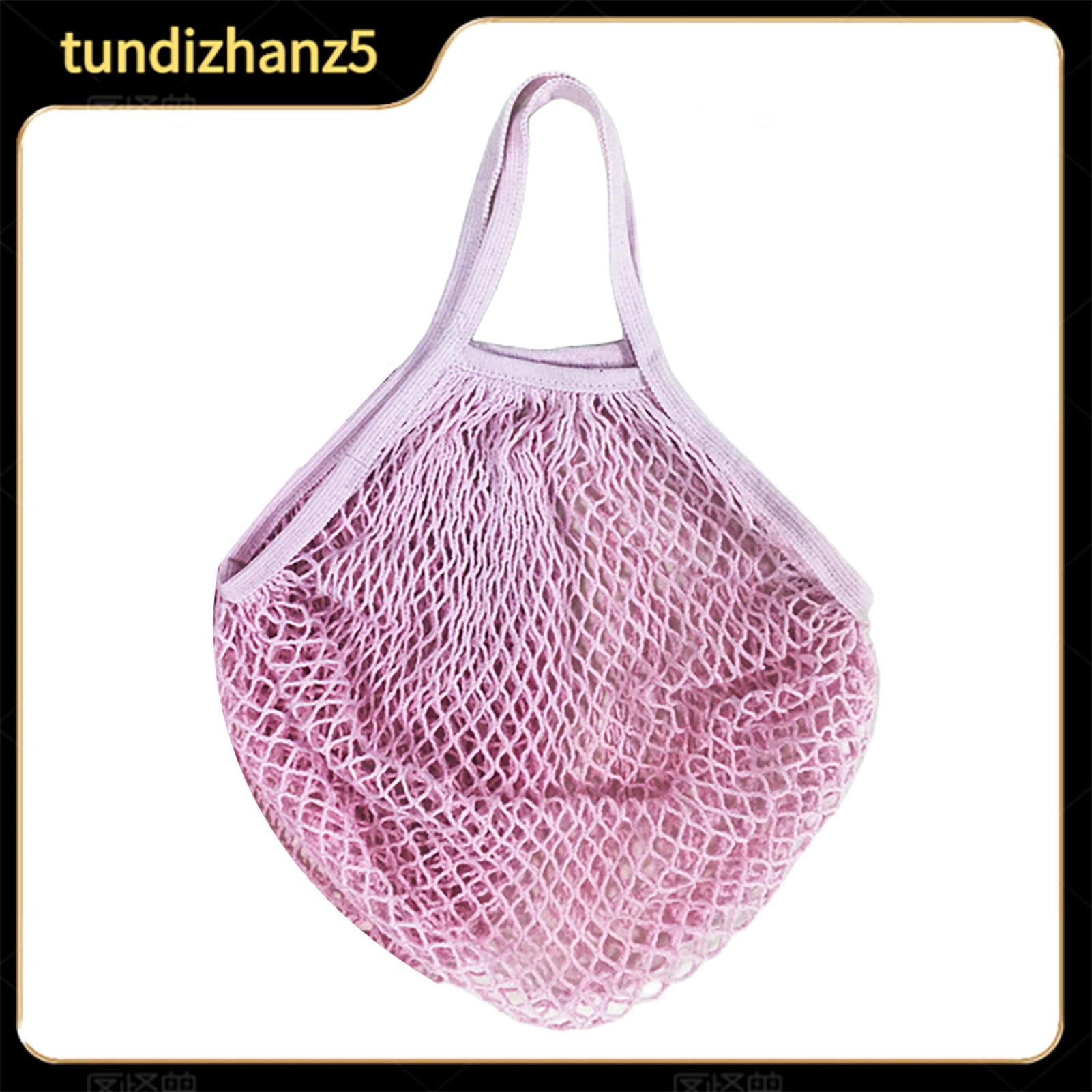Eco-friendly Shopping Bag Reusable Shopping Bag Foldable Large Capacity Cotton Mesh Tote Bag – Lightweight Grocery Food Toy Clothing Storage Bag for Easy Carrying and Eco-friendly Shopping in Asia - 4