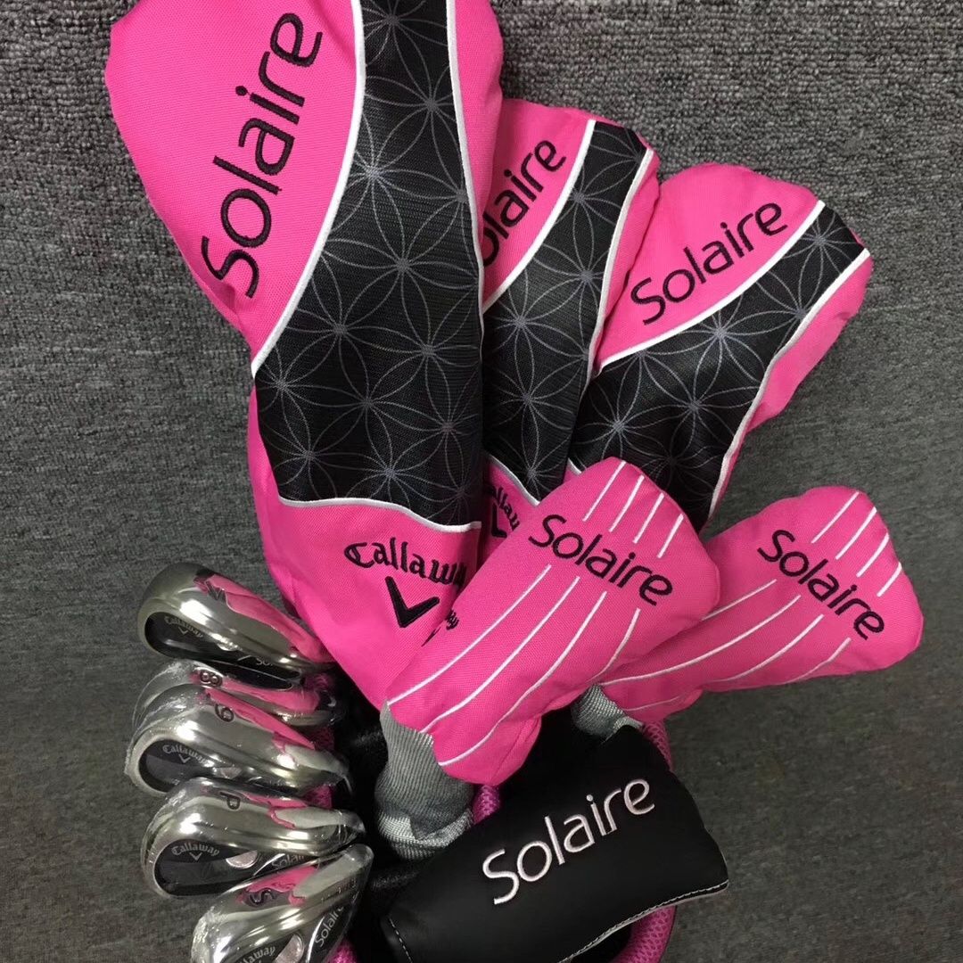 Callaway Solaire New Golf Club Set for Women Driver+3FW+5FW+Hybrid+Putter+Irons Golf Club Set Complete Set with Bag for Beginner · v19