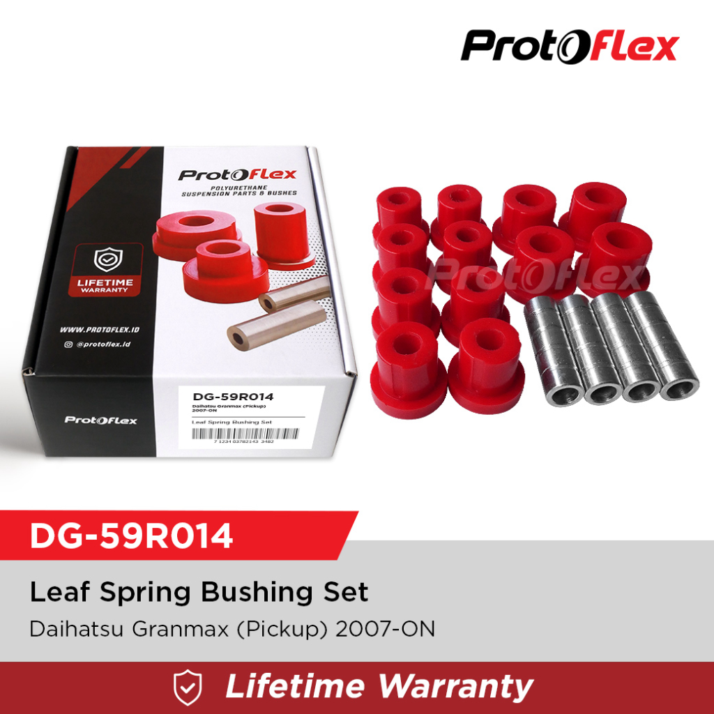 Protoflex Leaf Spring Bushing Karet Per Daun Daihatsu Granmax Pickup Harga 1,000,000 rupiah*Gratis Ongkir