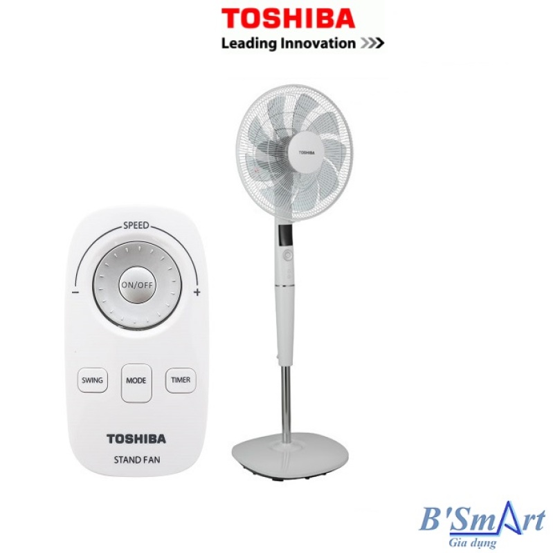 Quạt đứng remot Toshiba inverter DC F-LSD30(W)VN