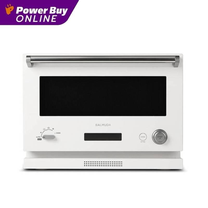 BALMUDA The Range เตาอบไมโครเวฟ (1370 วัตต์, 20 ลิตร, สีขาว) รุ่น K09F-WH ราคา 21,900 บาท*ส่งฟรี