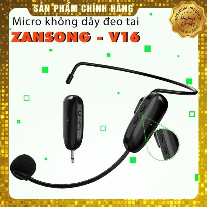 Micro Trợ Giảng Không Dây Cao Cấp Zansong V16