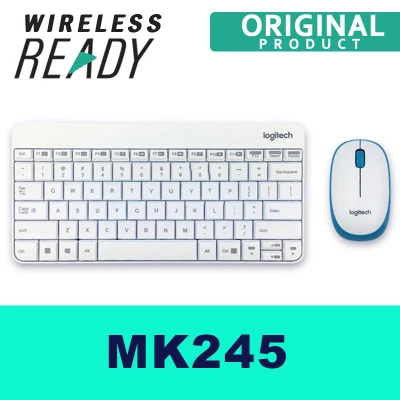 Wireless Keyboard, Logitech MK245 Nano Keyboard & Mice for PC