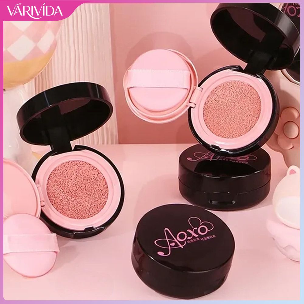 VARIVIDA 【จัดส่ง 3 วัน】AOXO Soft Matte Single Blush – บลัชออนเนื้อแมทนุ่ม ทำให้ผิวสว่าง เปล่งประกายธรรมชาติ เหมาะสำหรับลุคใสวัยรุ่น แต่งหน้า nude ใช้ประจำวัน ราคา 16 บาท*ส่งฟรี